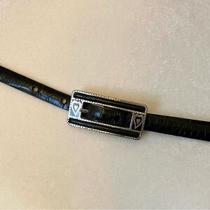 Brighton Skinny Leather Belt